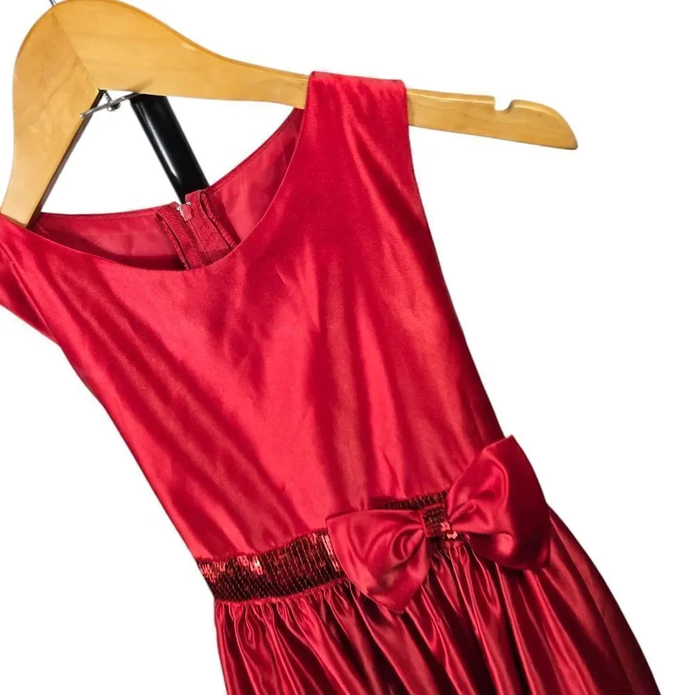 Kiki Red Sleeveless Dress